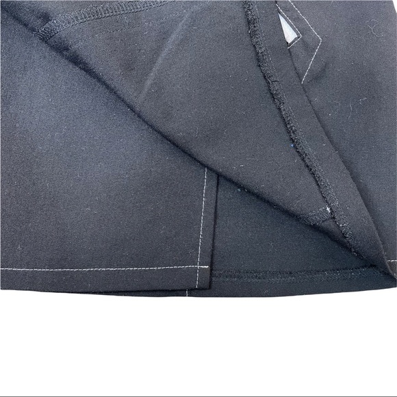 UNIF Black Wrap Mini Skirt - Picture 7 of 8